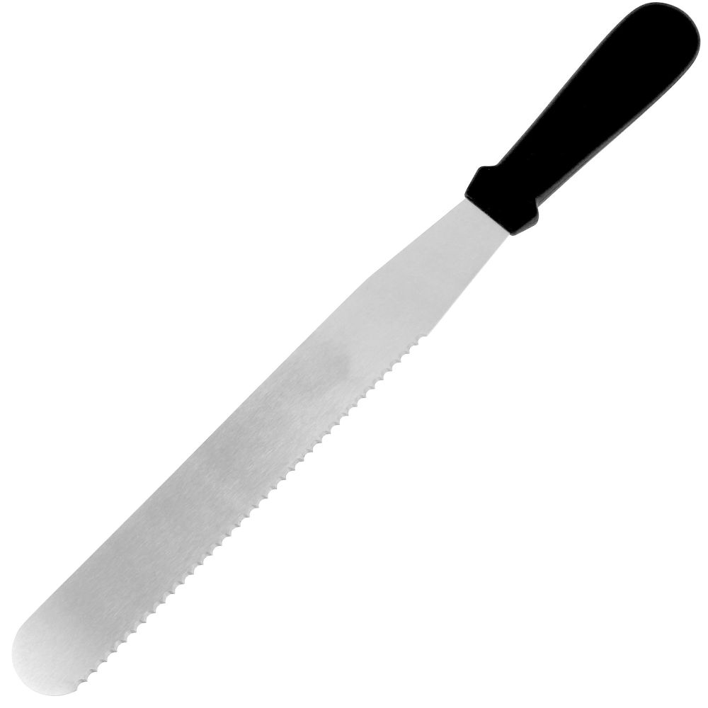 Serrated knife for cutting cake - 37 cm