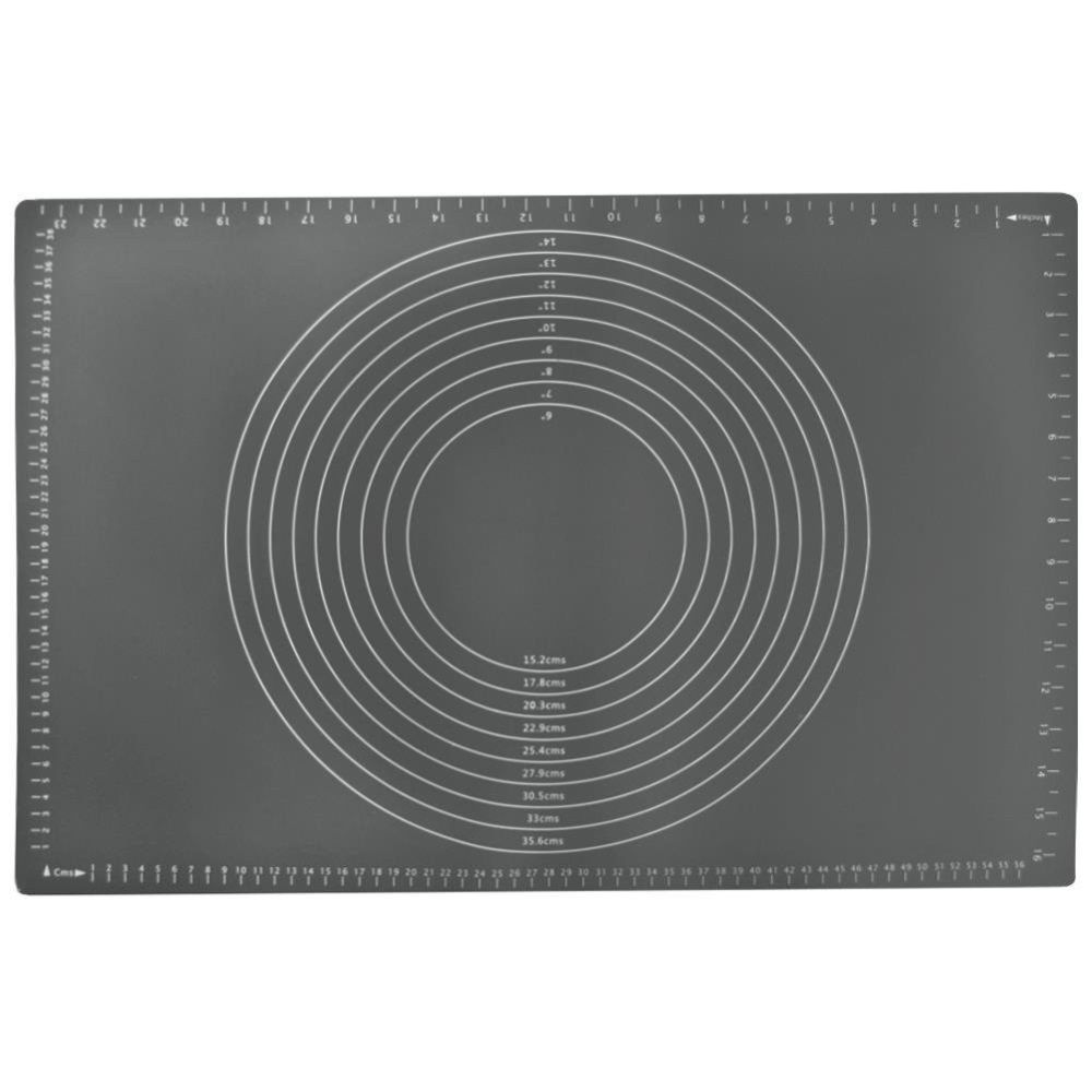 Silicone table - gray, 60 x 40 cm