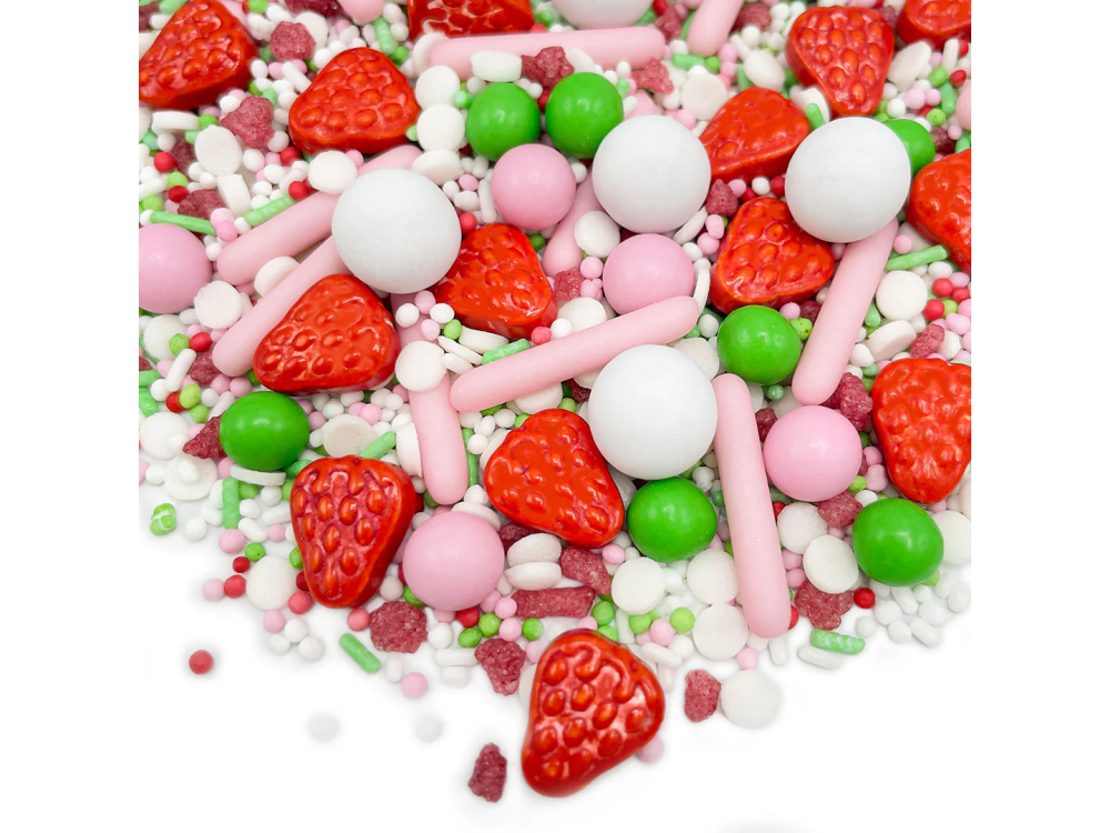Sugar sprinkles Strawberry Fields - Happy Sprinkles - 90 g