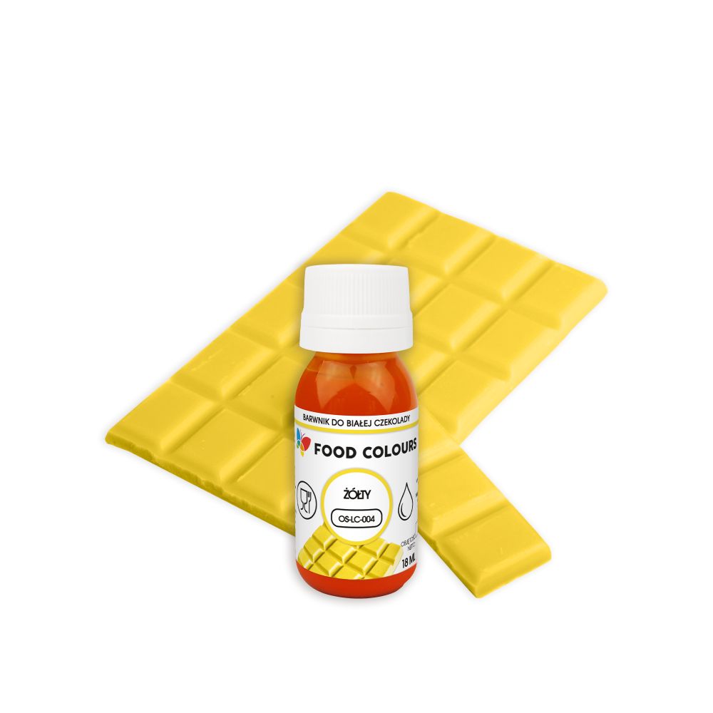 Food coloring for white chocolate - Food Colors - yellow, 18 ml