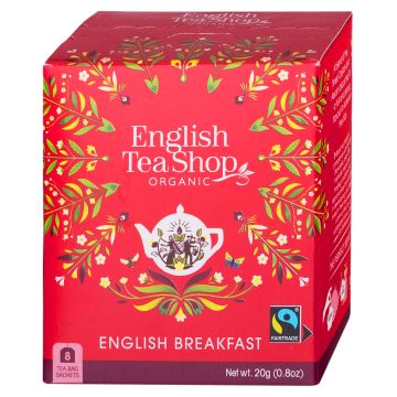 English Breakfast black tea - English Tea Shop - 8 pcs.