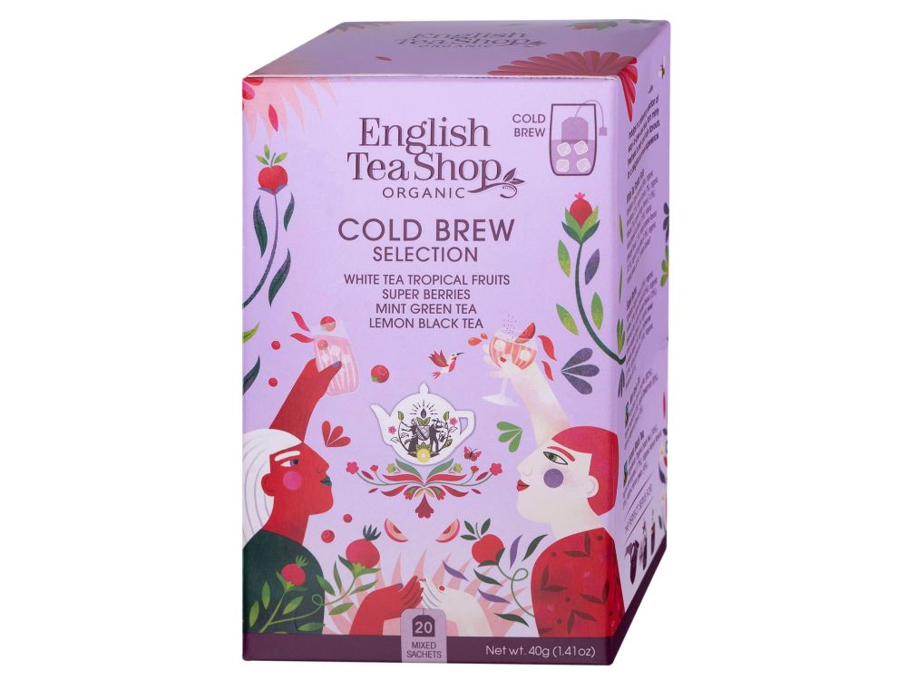 Zestaw herbat Cold Brew Selection - English Tea Shop - 20 szt.