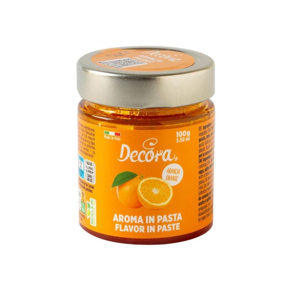 Pasta owocowa Pomarańczowa - Decora - 100 g