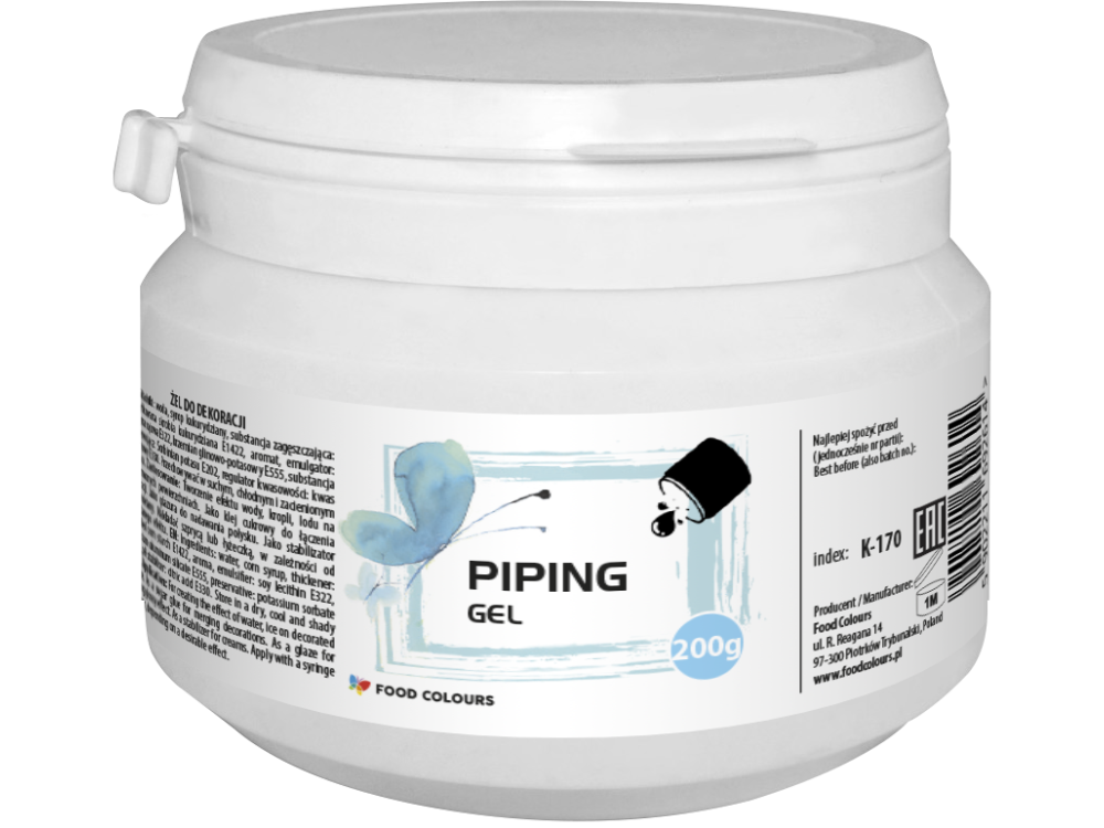 Piping gel - Food Colours - 200 g