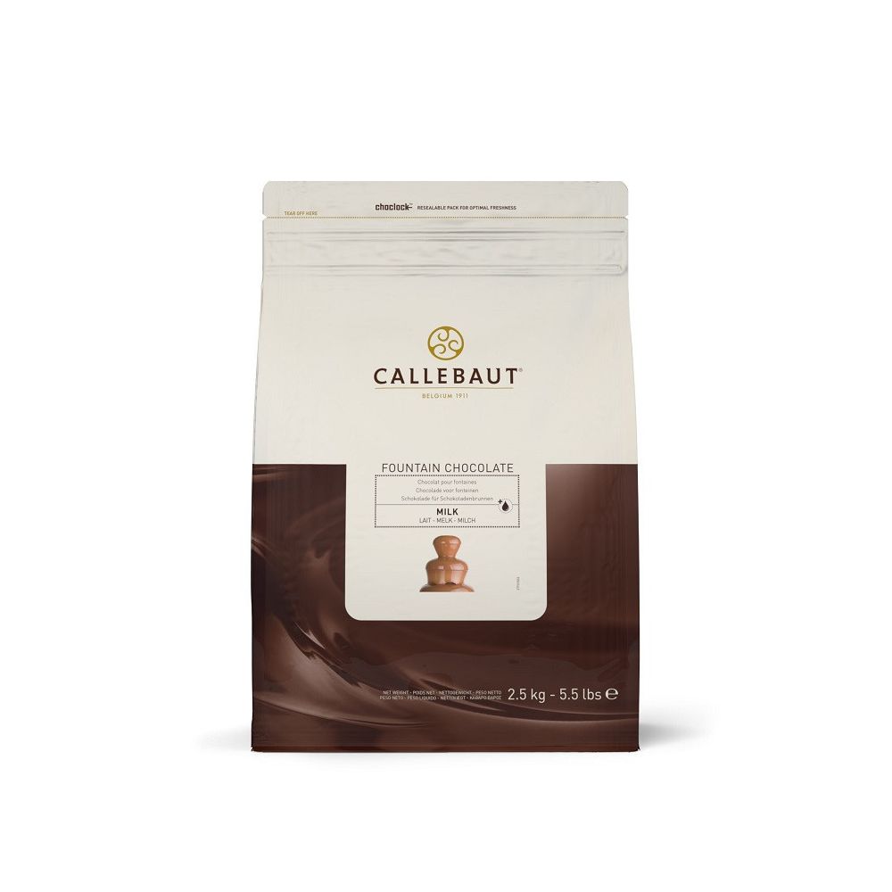 Fountain Chocolate - Callebaut - milk, 2.5 kg