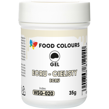 Barwnik spożywczy w żelu w słoiczku - Food Colours - cielisty, 35 g