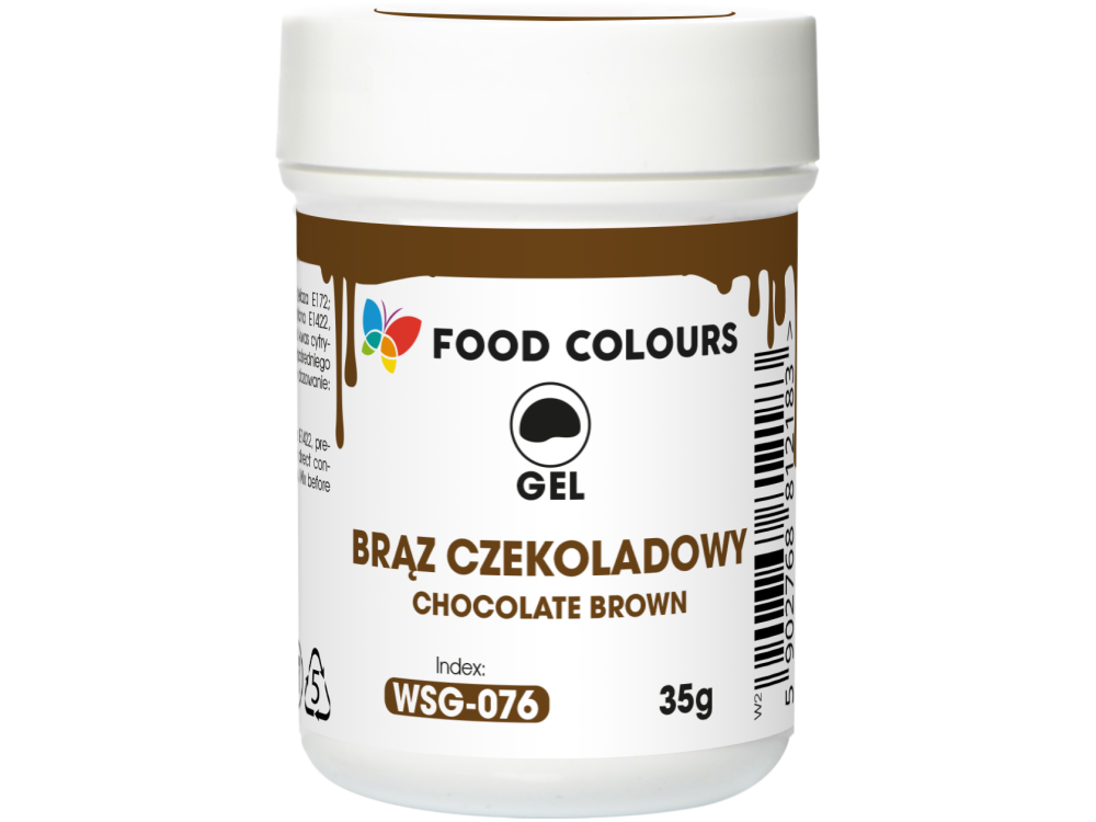 Food coloring gel in a jar - Food Colors - chocolate, 35 g