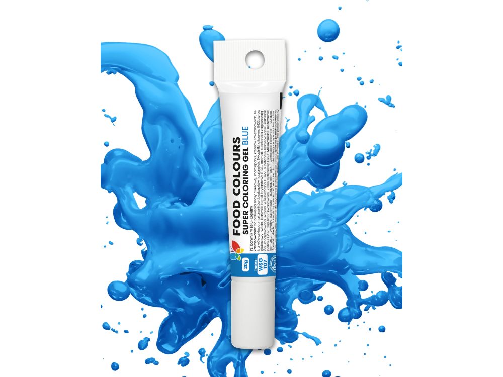 Food color gel in tube - Food Colors - blue, 20 g