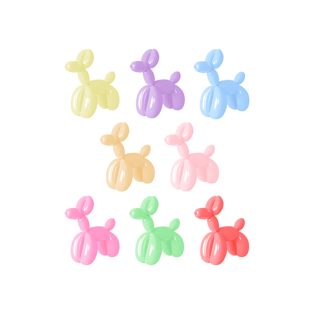 Set of balloons for modeling - pastel 150 cm 50 pcs