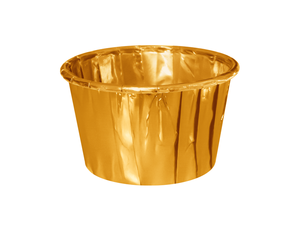 Muffin cases - gold 50 x 40 mm 100 pcs
