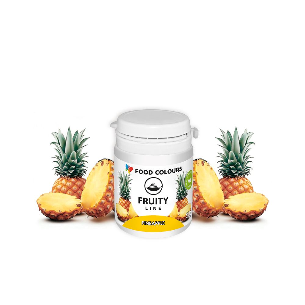 Natural dye powder - Food Colors - pineapple, 20 g