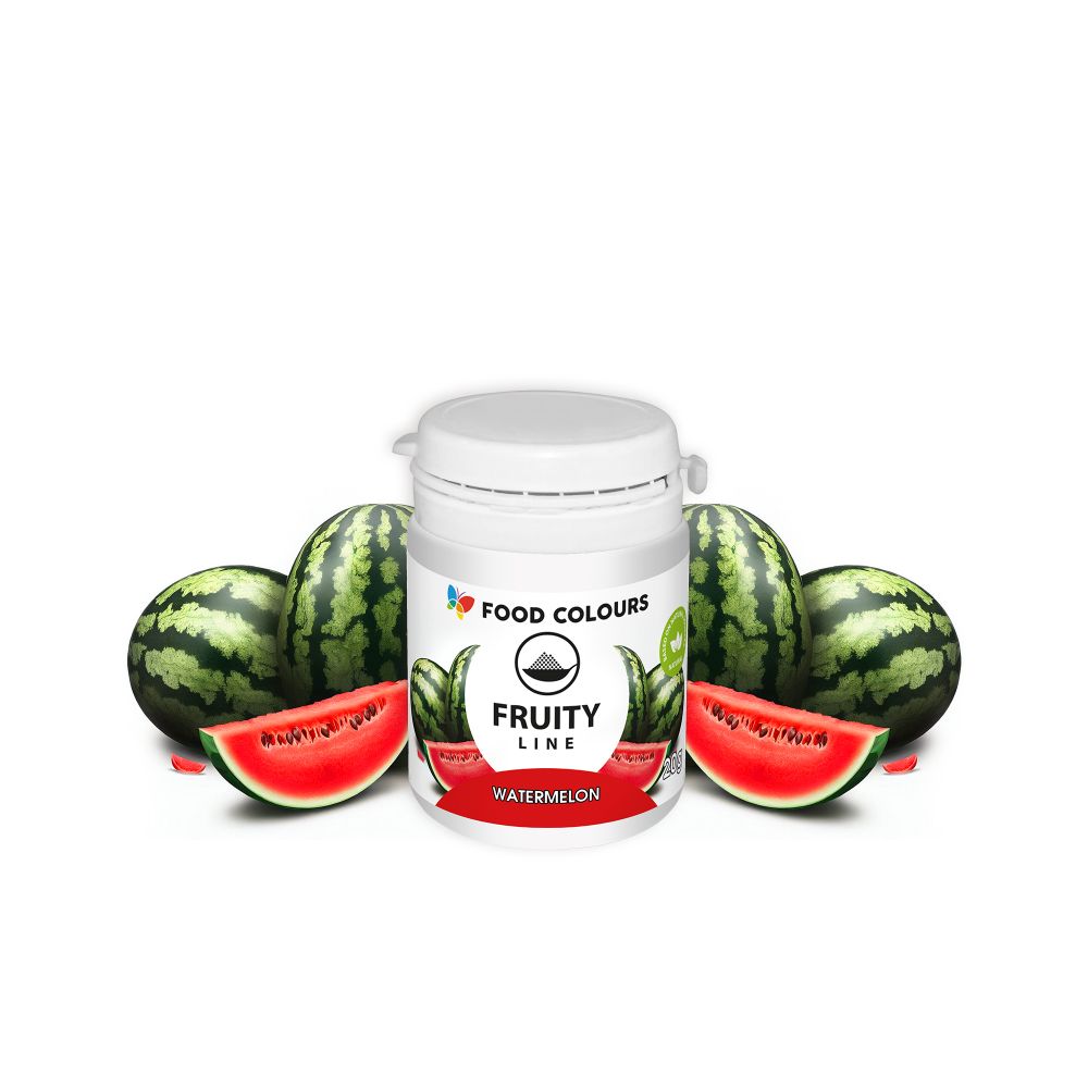 Barwnik naturalny w proszku - Food Colours - Watermelon, czerwony, 20 g