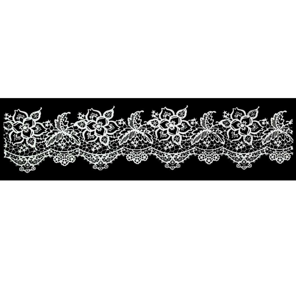 Sugar lace - Slado - white, no. 15, 120 cm