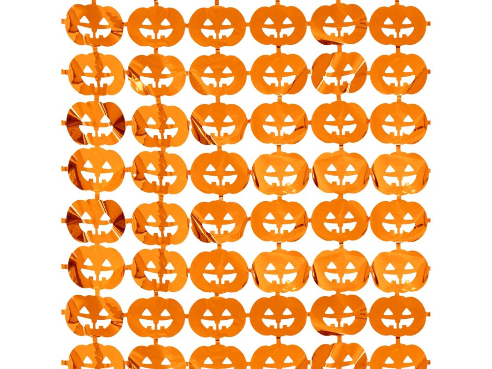 Halloween party curtain Pumpkins - 100 x 200 cm