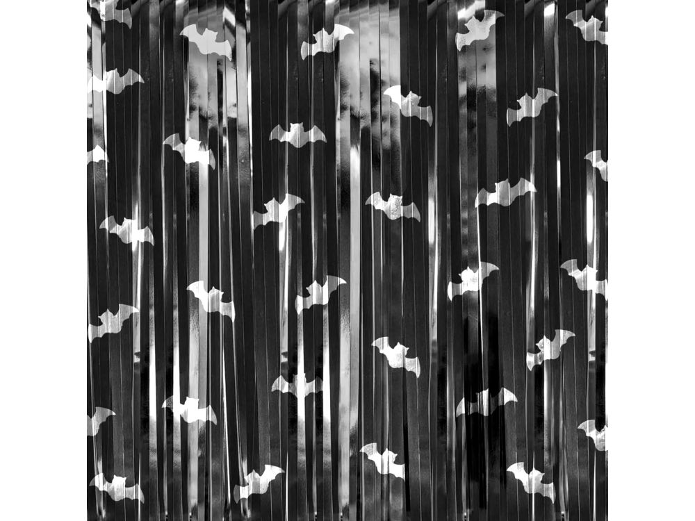 Halloween party curtain Bats - 100 x 200 cm