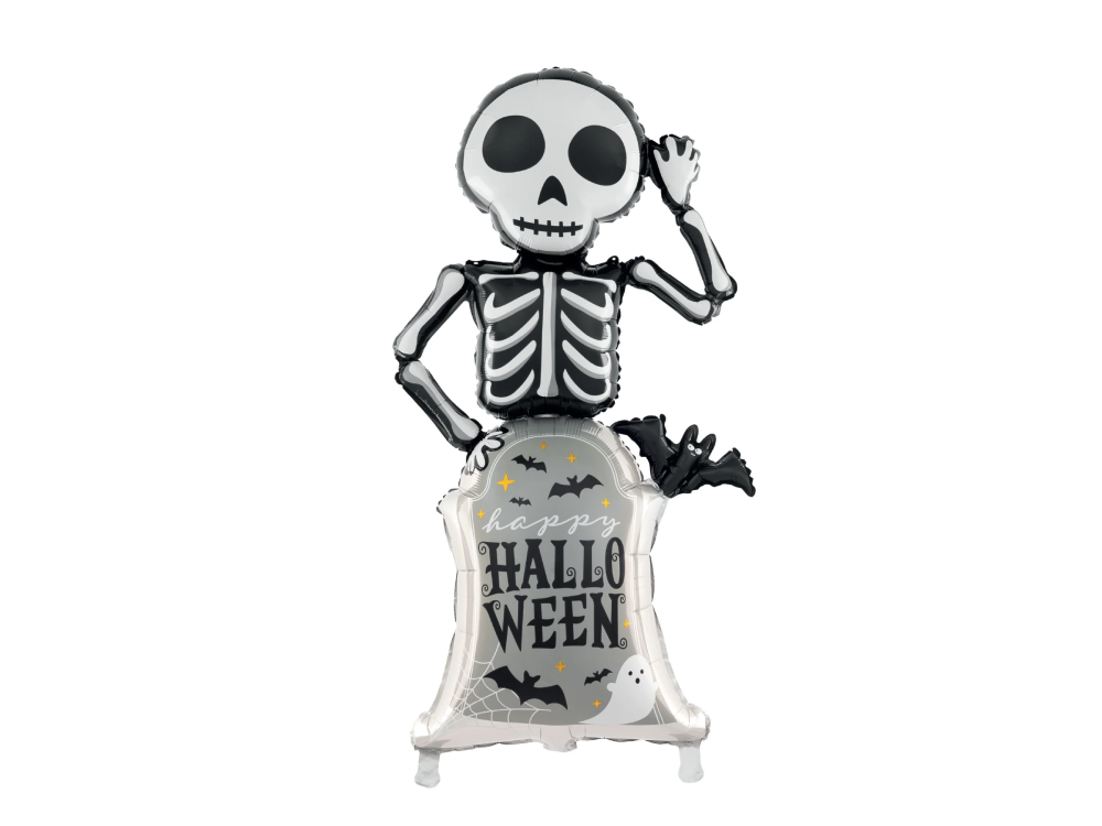 Foil balloon for Halloween - Skeleton
