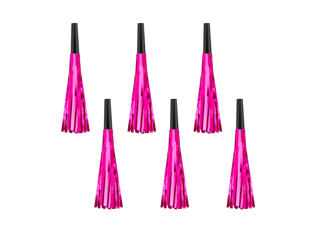 Party Trumpets - pink 6 pcs