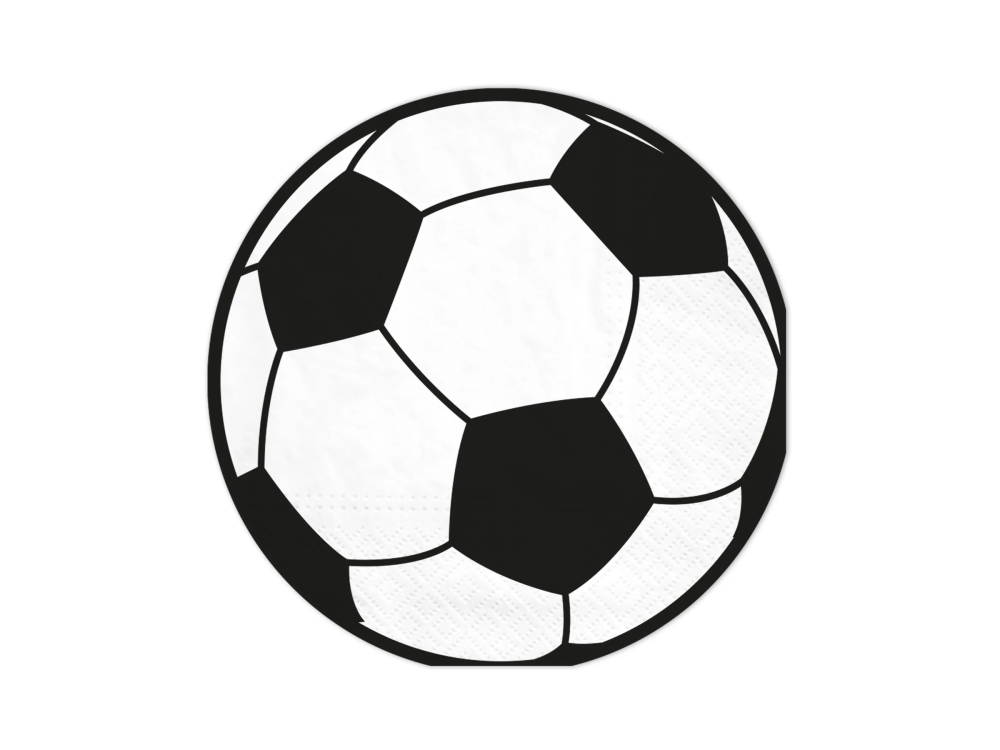 Paper napkins Football - 10 pcs.