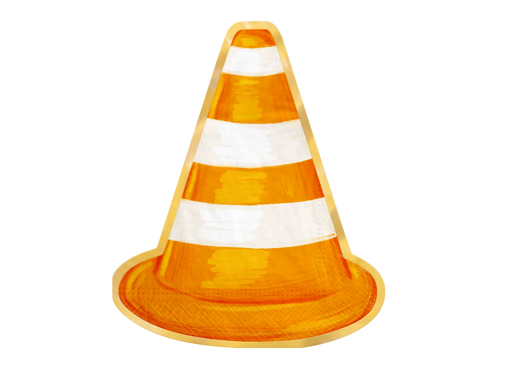 Paper napkins Traffic Cone - 10 pcs.