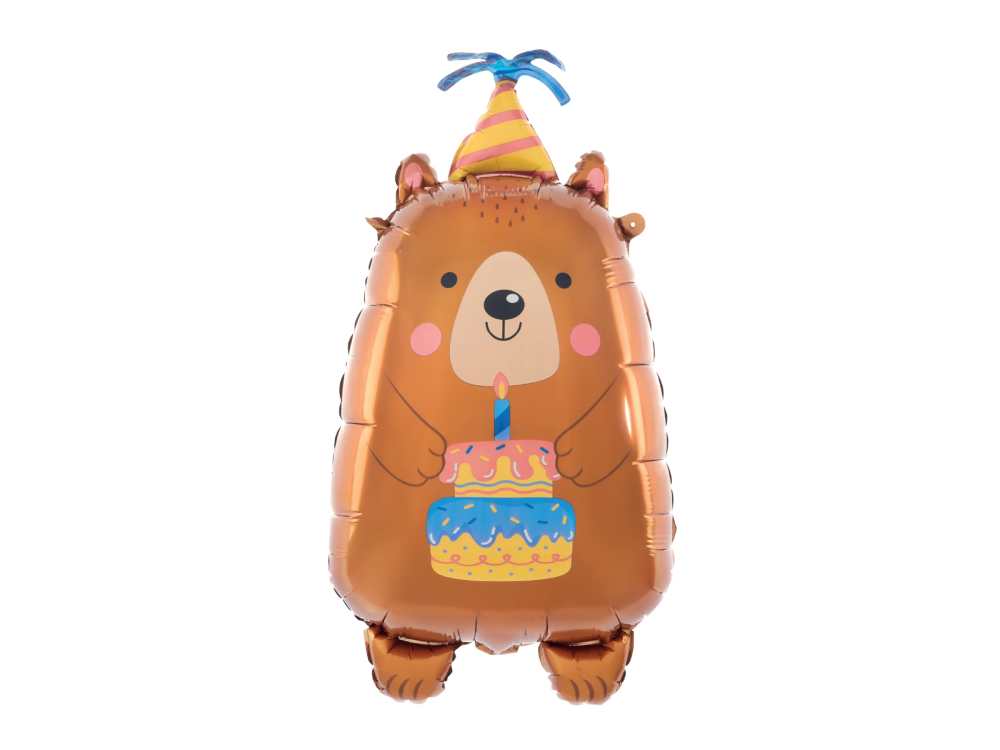 Foil balloon - Birthday Teddy Bear