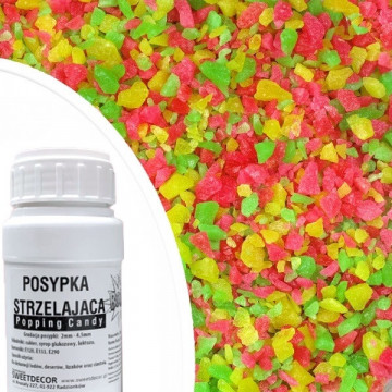 Sugar sprinkles - popping candy, 250 g
