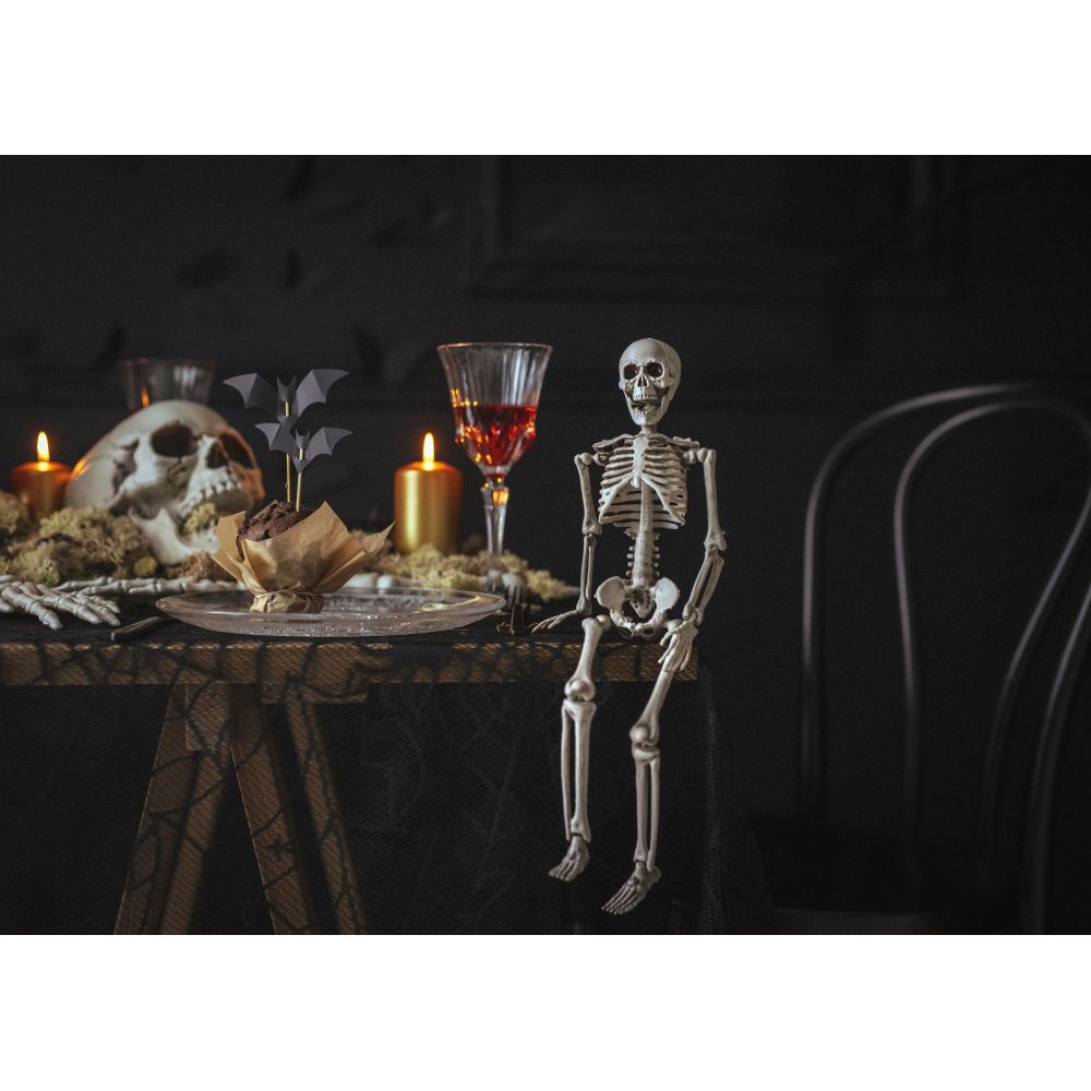 Dekoracja na Halloween Kościotrup - PartyDeco - 40 cm
