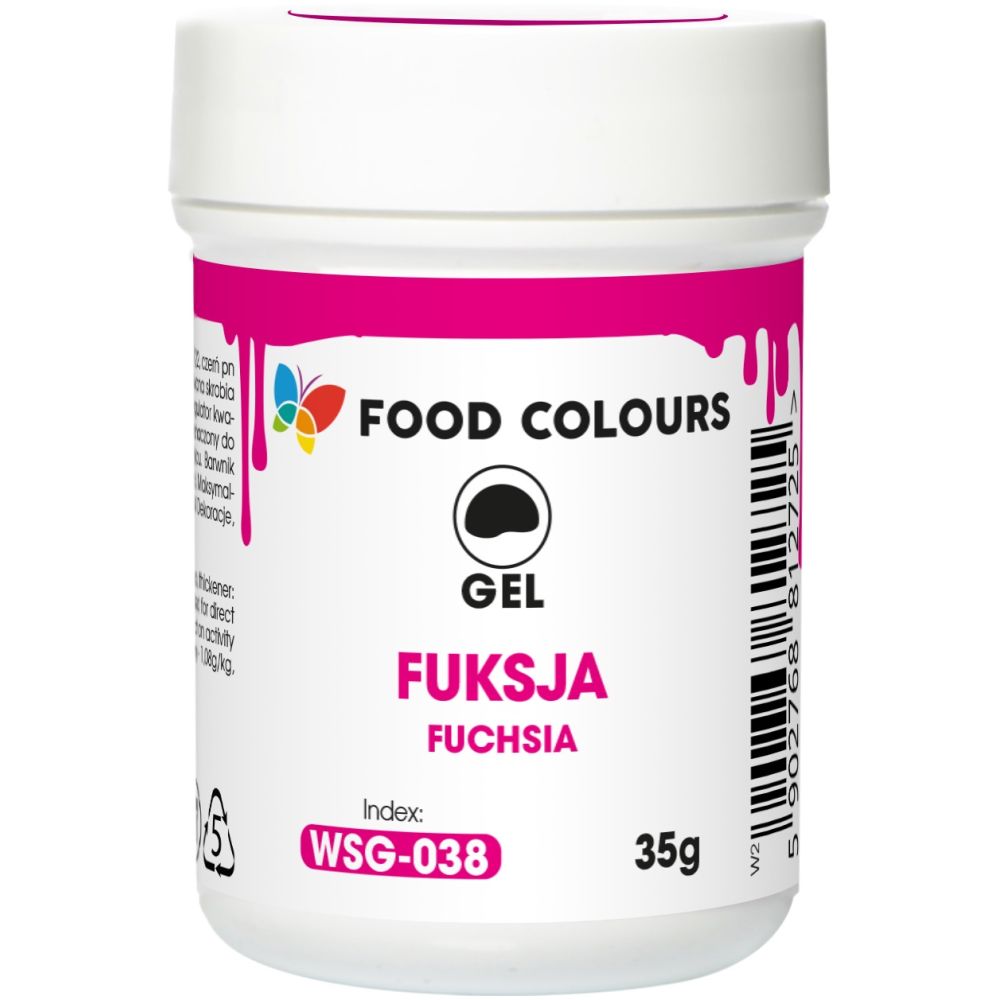 Food coloring gel in a jar - Food Colors - fuchsia, 35 g