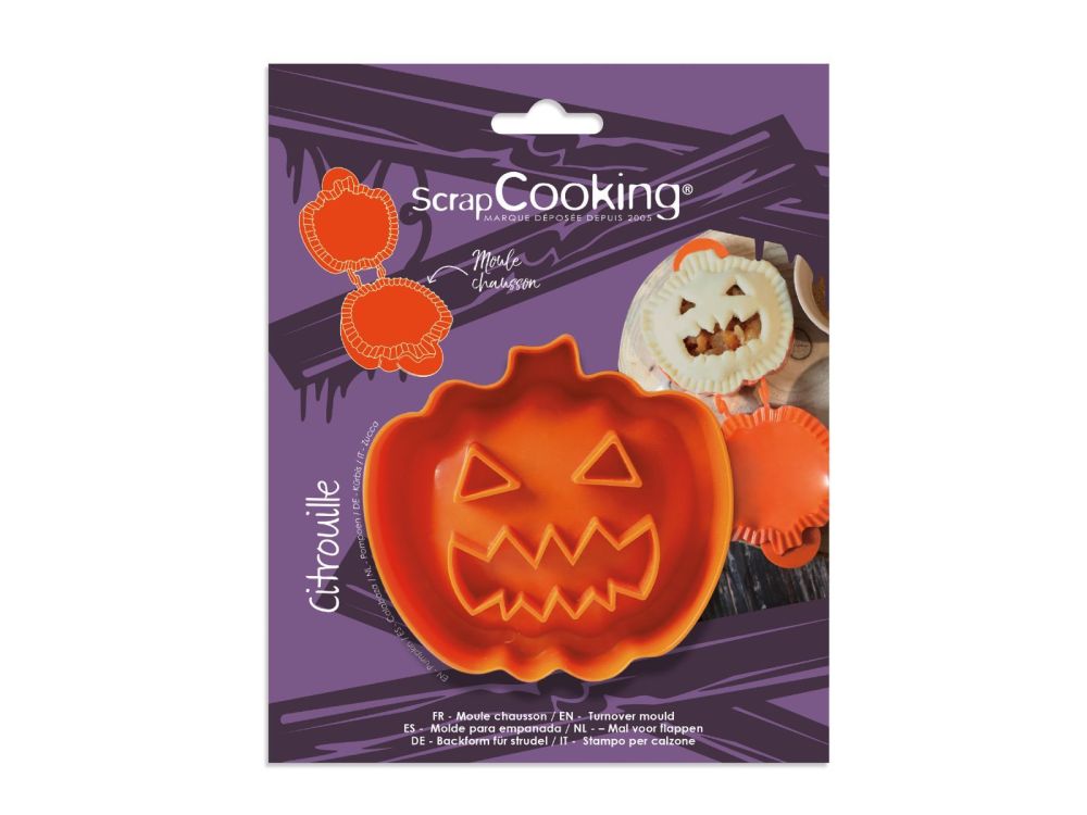 Halloween turnover mould - ScrapCooking - Pumpkin