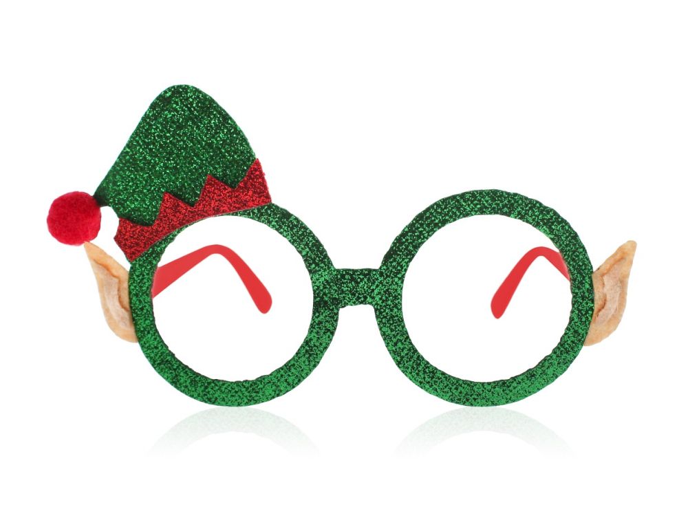 Christmas glasses for Kids - GoDan - Elf's Hat