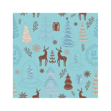 Christmas napkins Hello Winter - GoDan - 20 pcs.