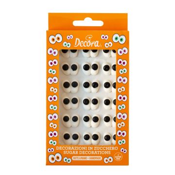 Sugar decorations Eyes - Decora - 18 pcs.