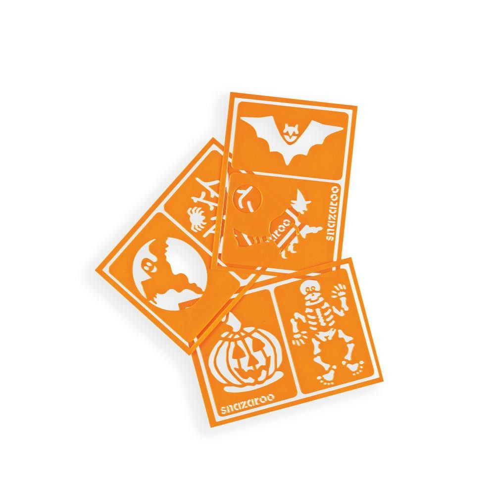Halloween Face Painting Stencils - Snazaroo - 6 pcs.