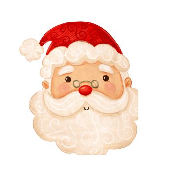 Christmas napkins Santa Claus - 10 pcs.