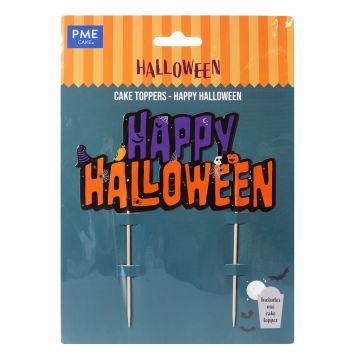 Cake topper Happy Halloween - PME