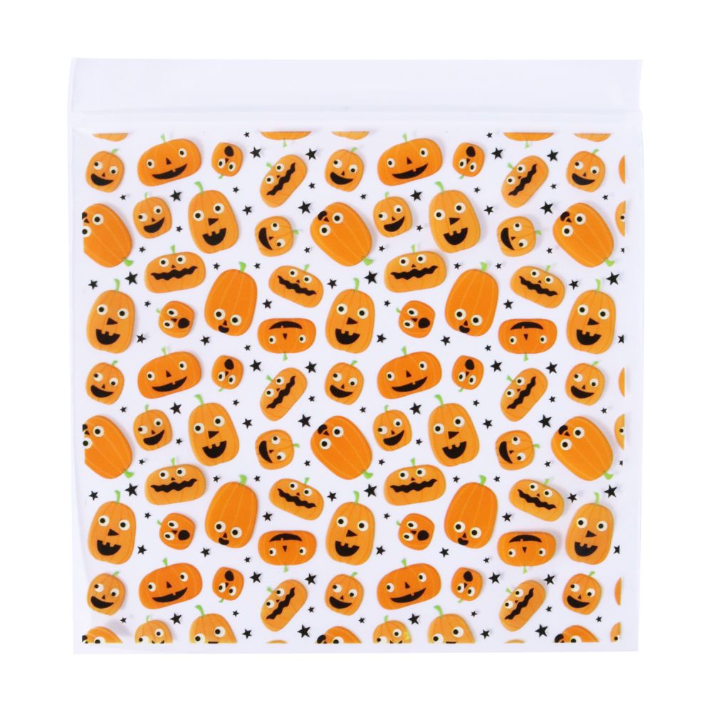 Torebki dekoracyjne na Halloween Pumpkin Party - PME - kwadratowe, 20 szt.