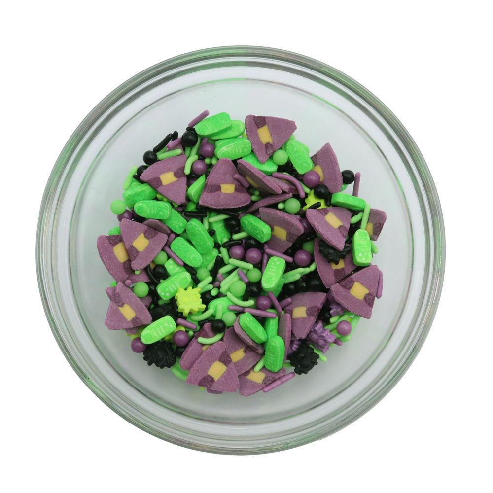 Zestaw posypek cukrowych na Halloween Wicked Witch - PME - 70 g