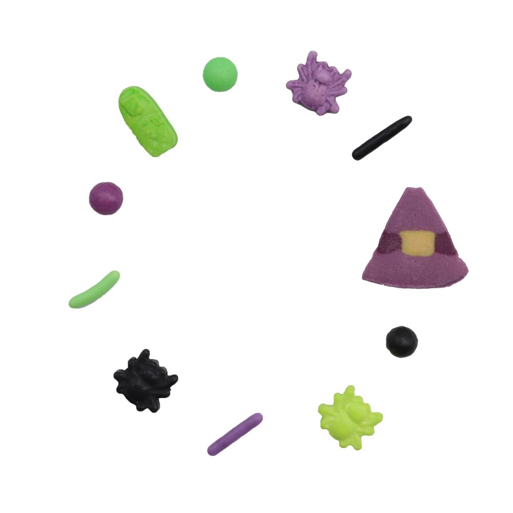 Halloween Sugar Sprinkles Set Wicked Witch - PME - 70 g