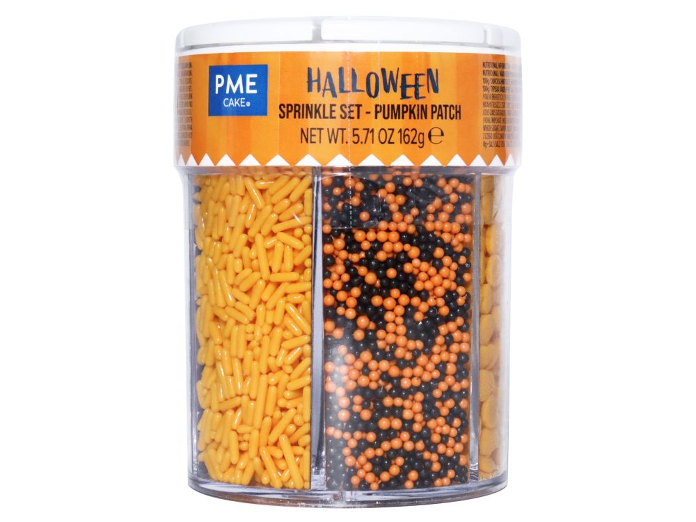 Zestaw posypek cukrowych na Halloween Pumpkin Patch - PME - 162 g