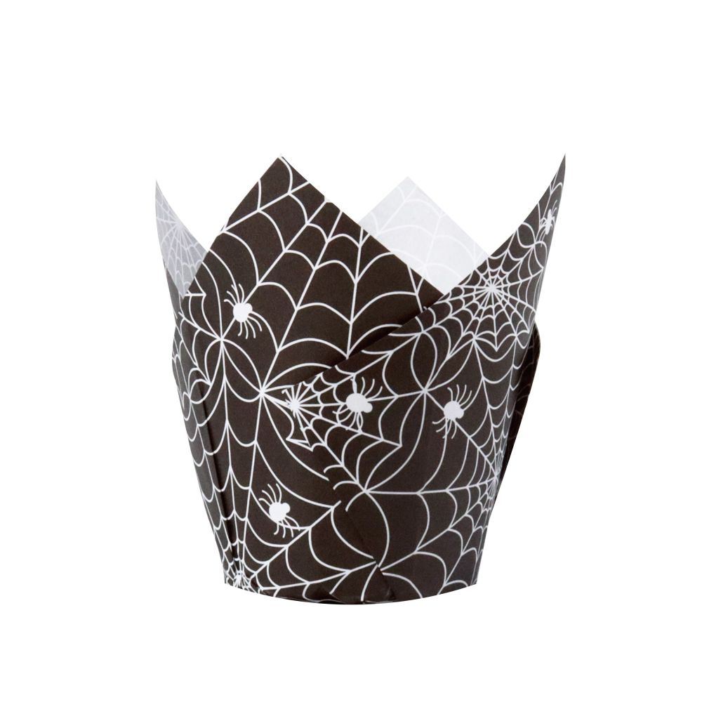 Muffin tulips cases for Halloween Spooky Night - PME - 24 pcs.