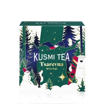 Herbata świąteczna Tsarevna Bio 2024 - Kusmi Tea - 20 szt.