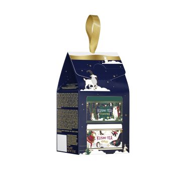 Zawieszka upominkowa z herbatami Tsarevna i Glögg Bio 2024 - Kusmi Tea
