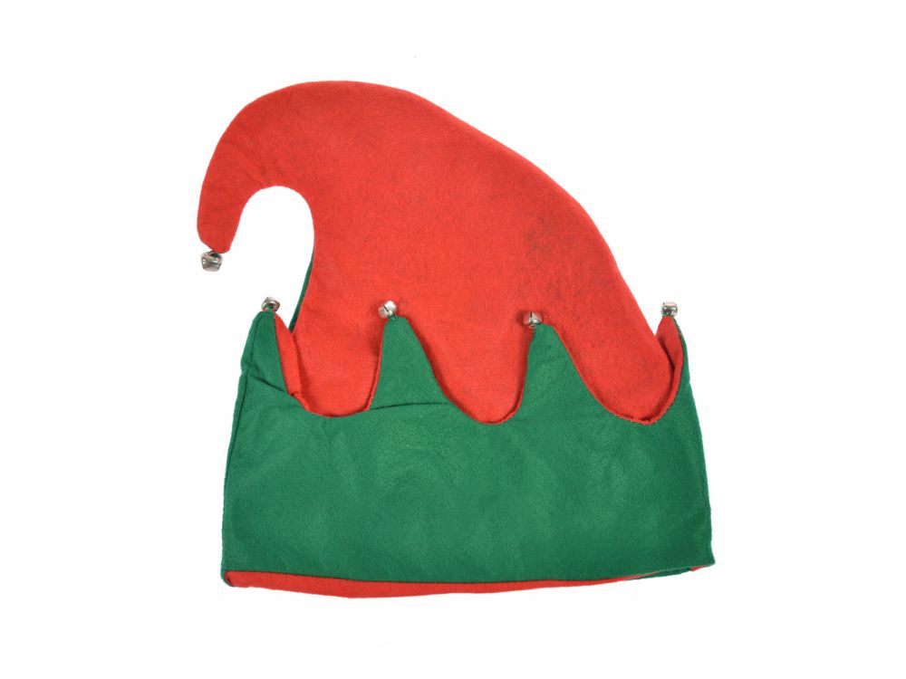 Elf hat with bells - 28 cm