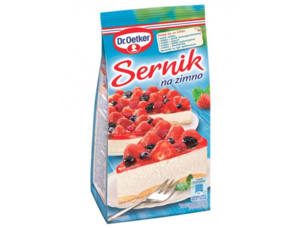 Sernik na zimno w proszku - Dr. Oetker - 195 g