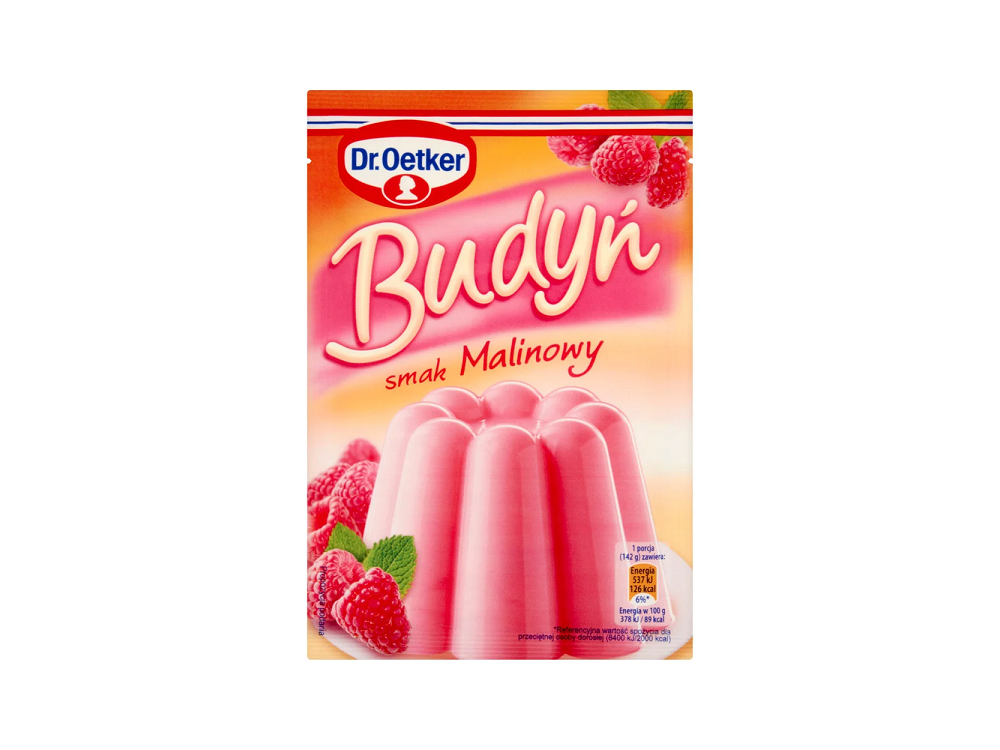 Budyń Malinowy - Dr. Oetker - 40 g