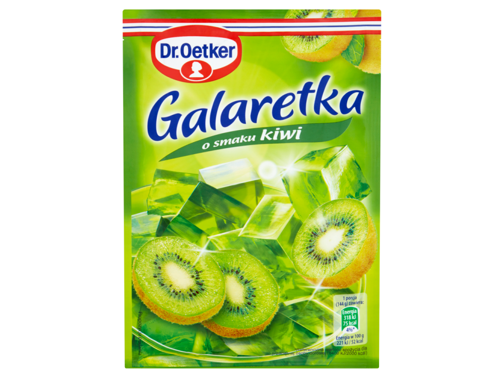 Kiwi Jelly - Dr. Oetker - 72 g