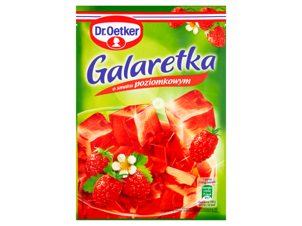 Galaretka Poziomkowa - Dr. Oetker - 72 g