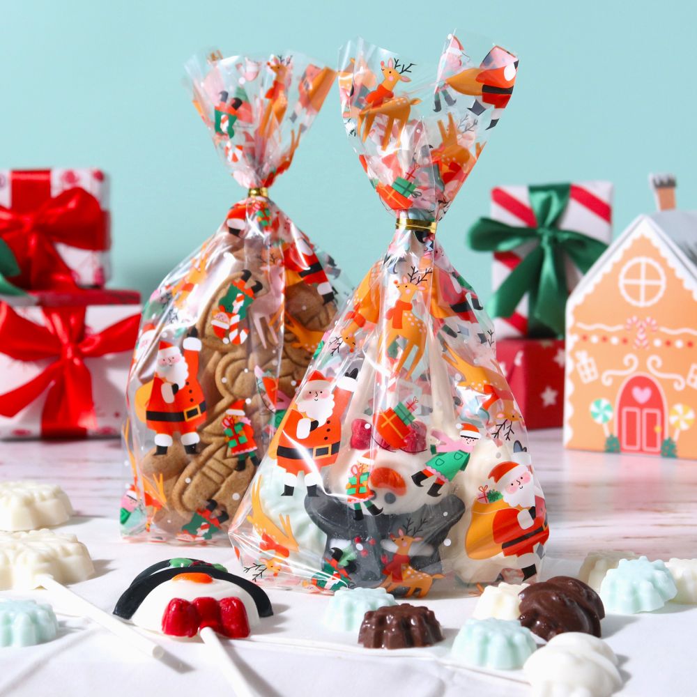 Christmas decoration bags Santa's Workshop - PME - 20 pcs.