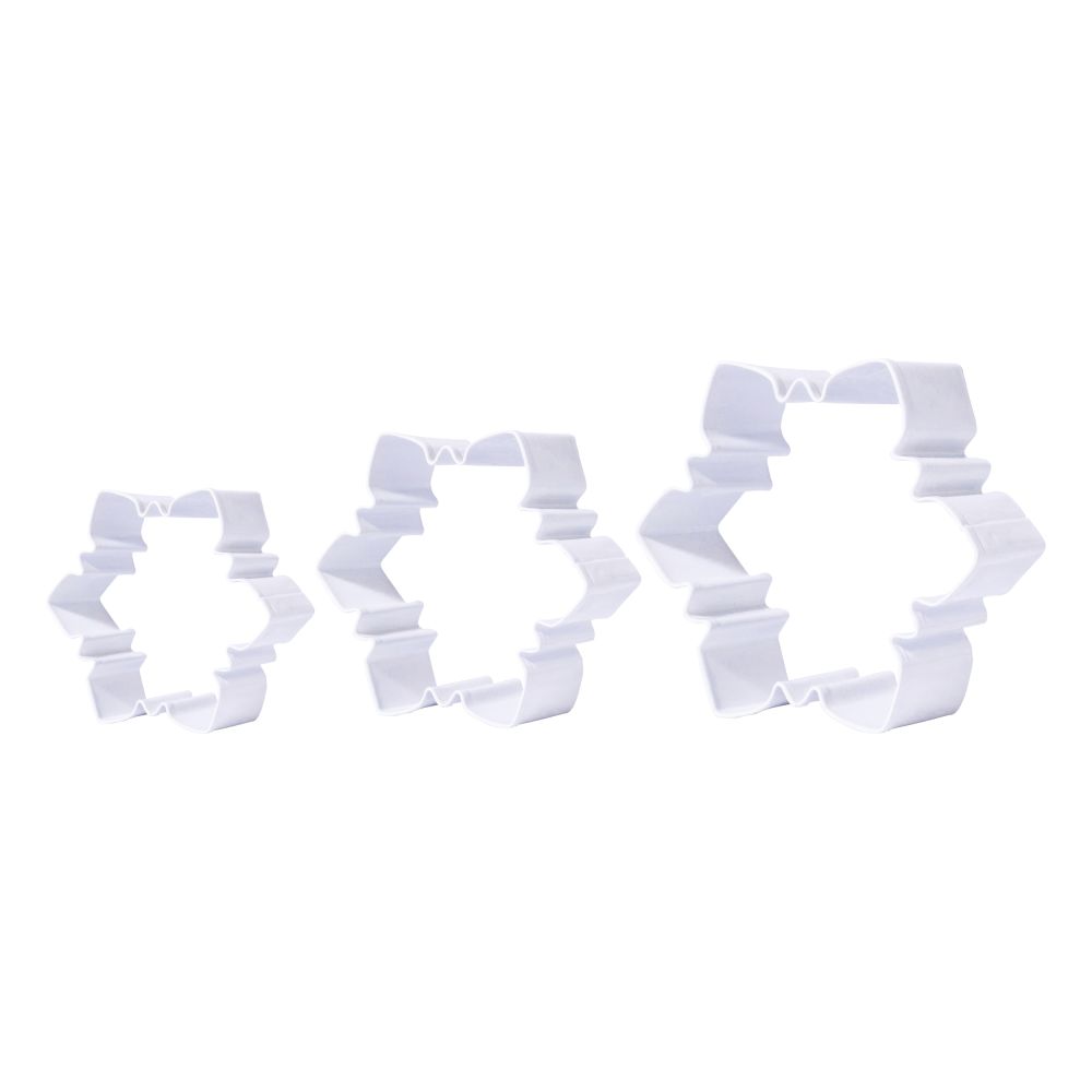 Christmas cookie cutters Snowflake - PME - 3 pcs.