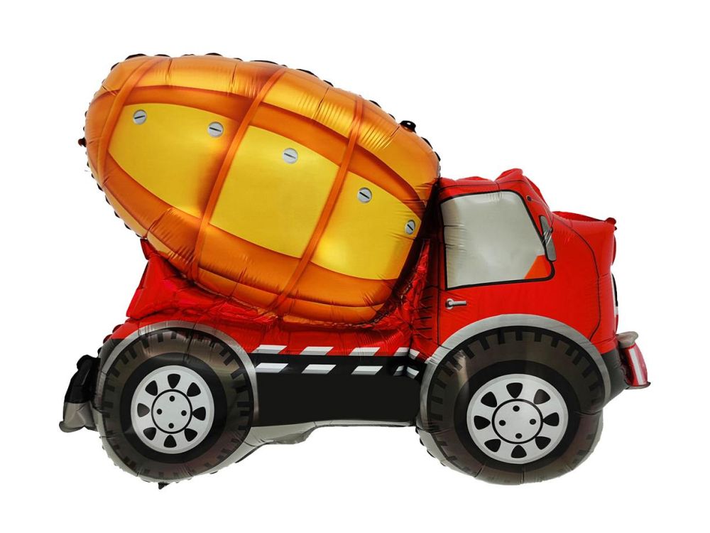 Foil balloon Mixer Truck - GoDan - 47 x 67 cm