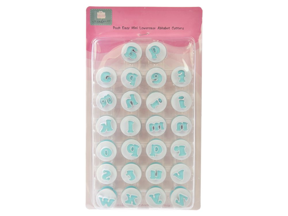 Alphabet lettering cutter set - 26 pcs.